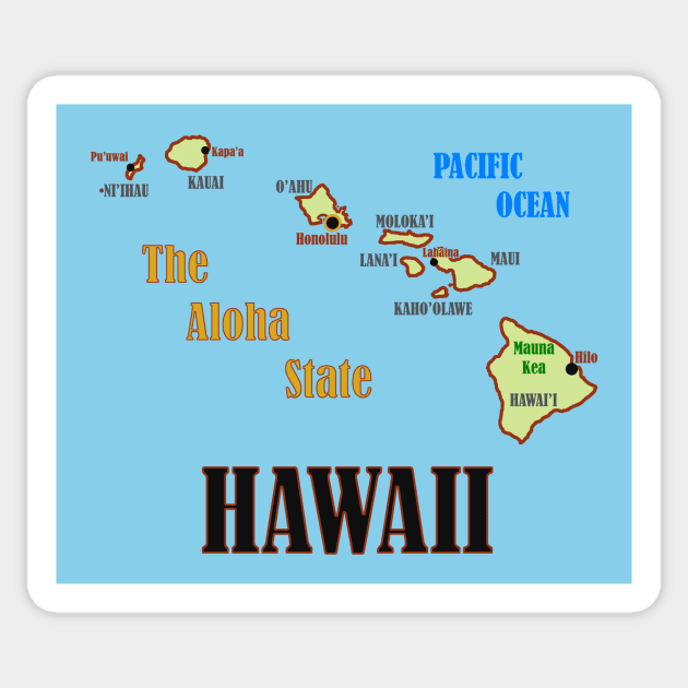 Hawaii Sticker by Pr0metheus
